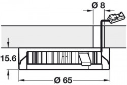 LED 2025 12V modular Loox Hafele