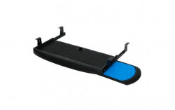 Suport pentru tastatura si mouse cu glisiera 27mm, negru