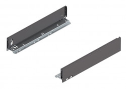 LEGRABOX Pure - Laterala M sertar 650mm gri-orion 770M6502S set Blum