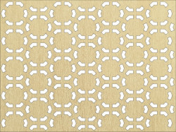 Panou perforat din HDF - LACCATO - CELL MAPLE