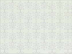 Panou perforat din HDF model LEAVES