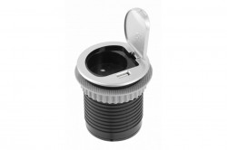 Priza CHARGER MINI 1xSchuko 1xUSB,incastrabila,D=60 mm
