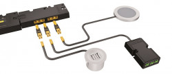 Adaptor conectare cablu Loox3 la transformator Loox5 Hafele