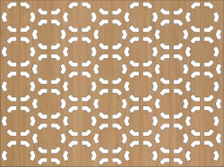 Panou perforat din HDF - LACCATO - CELL BEECH
