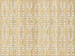 Panou perforat din HDF model LEAVES