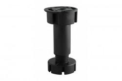 Picior bucatarie DPA H100/150 mm negru