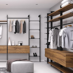 Sistem modular polite dressing-room Zero 