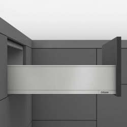 LEGRABOX Pure - Laterala K sertar 300mm argintiu polar 770K3002S set Blum
