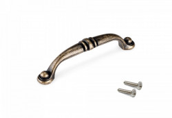 Maner mobila bronz antic 96mm Cairo