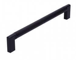 Maner pentru mobilier Cronos 2457 PB12 finisaj negru mat Siro