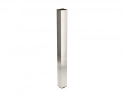 Picior masa metalic 60x60 inox 