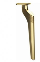 Picior mobila Efes H160mm auriu mat