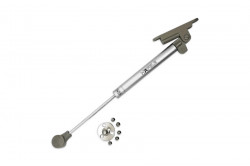 Piston cu gaz cu amortizare 80N/100N gri Hafele
