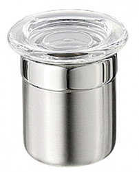 Set 6 recipiente cu capac inox si protectie plastic Hafele