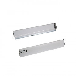Tandembox ANTARO - Laterala M sertar 650mm gri aluminiu 378M6502SA set Blum