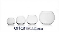 40016 Bol rotund din sticla D 16 cm
