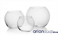 Bol rotund din sticla D 20 cm