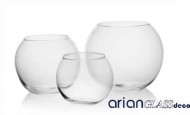 22042 Bol rotund din sticla D 25 cm