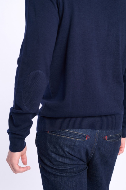 Lee Cooper - Pulover barbat din bumbac cu logo brodat