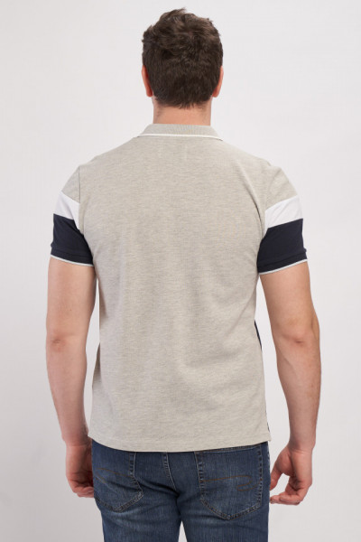 Lee Cooper - Tricou polo barbat cu logo aplicat