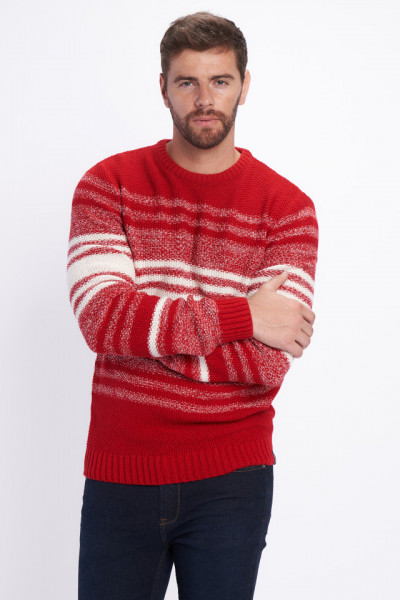 Kenvelo - Pulover barbat cu adaos de lana in doua culori