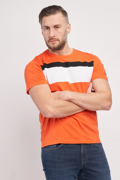 Kenvelo - Tricou de barbat cu model si logo din bumbac