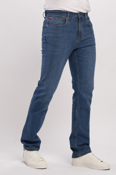 Lee Cooper - Blugi barbat straight comfort cu logo