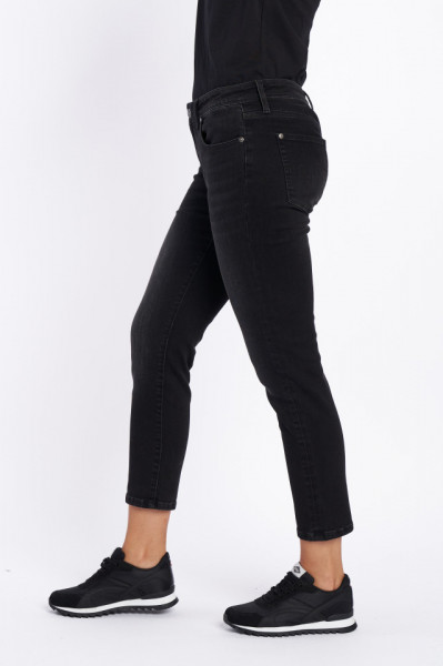 Lee Cooper - Blugi dama cu talie inalta si croiala slim