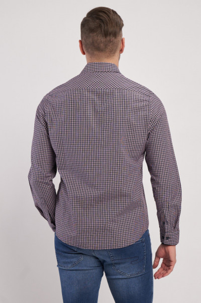 Lee Cooper - Camasa barbat cu maneca lunga cu buzunar aplicat