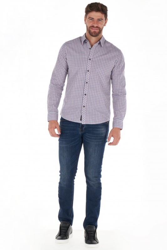 Lee Cooper - Camasa barbat regular fit cu imprimeu