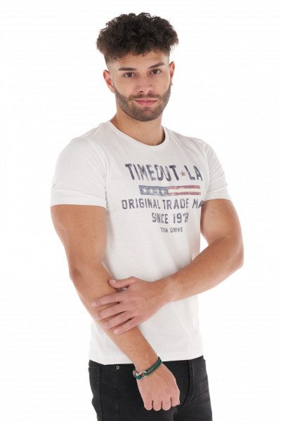 Timeout - Tricou barbat imprimat cu logo