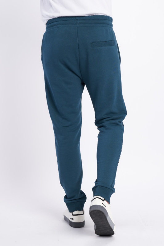 Kenvelo - Pantaloni de trening cu snur pentru ajustare si logo