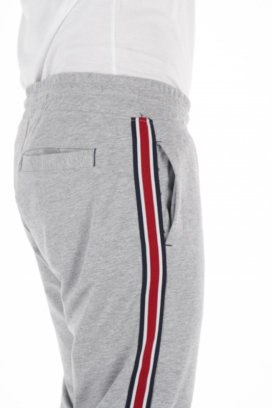 KVL - Pantaloni de trening cu dunga contrastanta pe picior