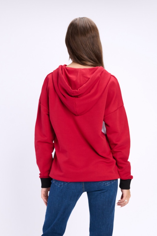 Lee Cooper - Hanorac dama cu gluga si logo