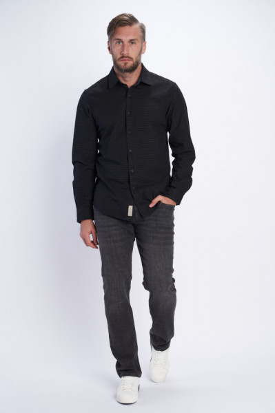 Timeout - Camasa barbat din bumbac cu model