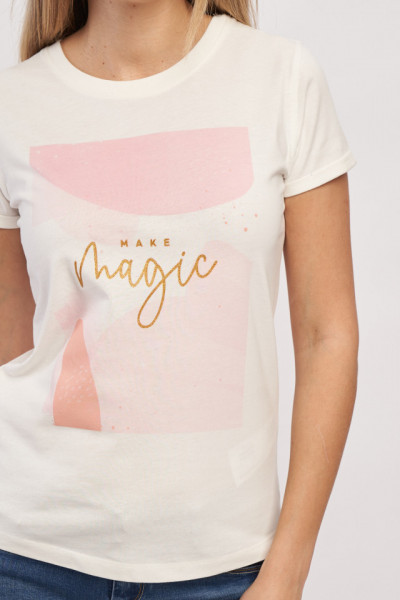 Timeout - Tricou maneca scurta dama cu text aplicat
