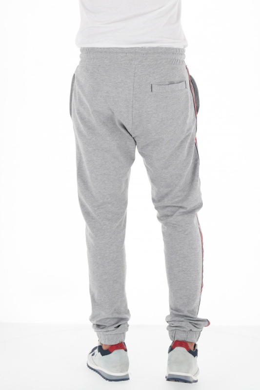 KVL - Pantaloni de trening cu dunga contrastanta pe picior