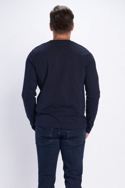 Lee Cooper - Bluza barbat cu maneca lunga si logo
