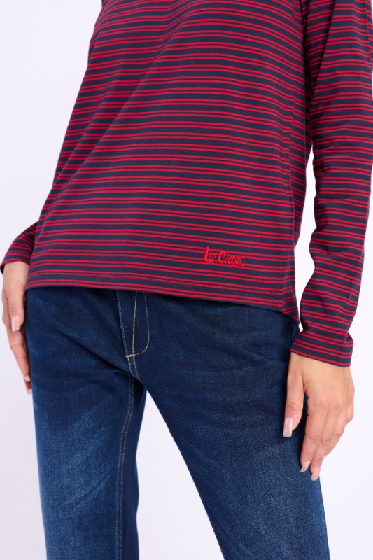 Lee Cooper - Bluza dama cu maneca lunga si logo