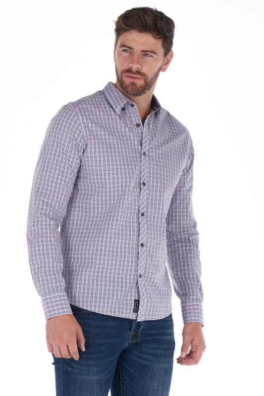 Lee Cooper - Camasa barbat regular fit cu imprimeu