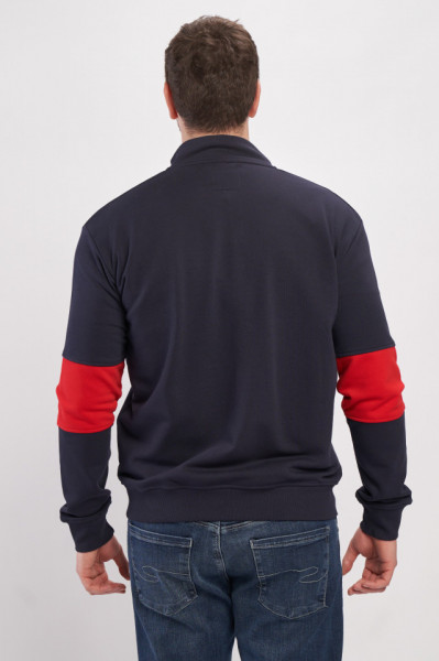 Lee Cooper - Hanorac barbat cu fermoar si logo