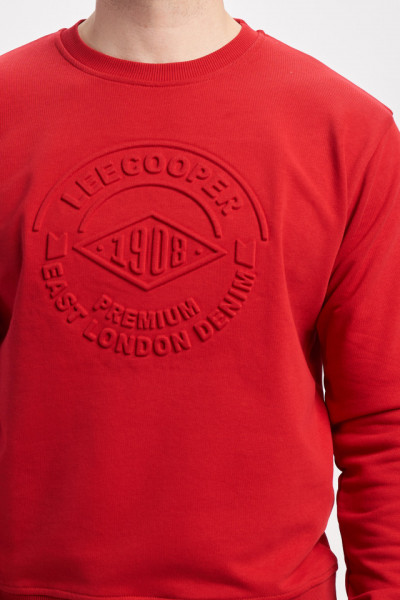 Lee Cooper - Hanorac barbat cu logo imprimat