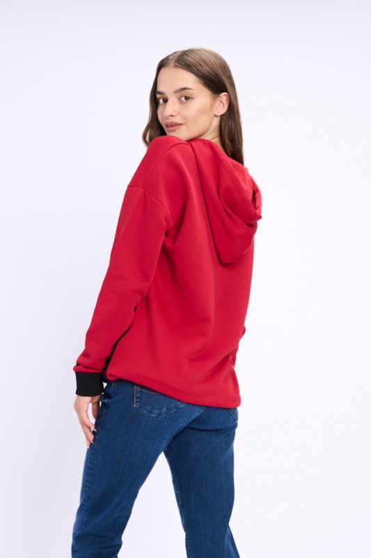 Lee Cooper - Hanorac dama cu gluga si logo