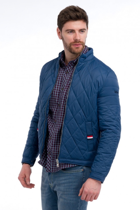 Lee Cooper - Jacheta subtire cu croiala clasica si detaliu aplicat pe buzunar