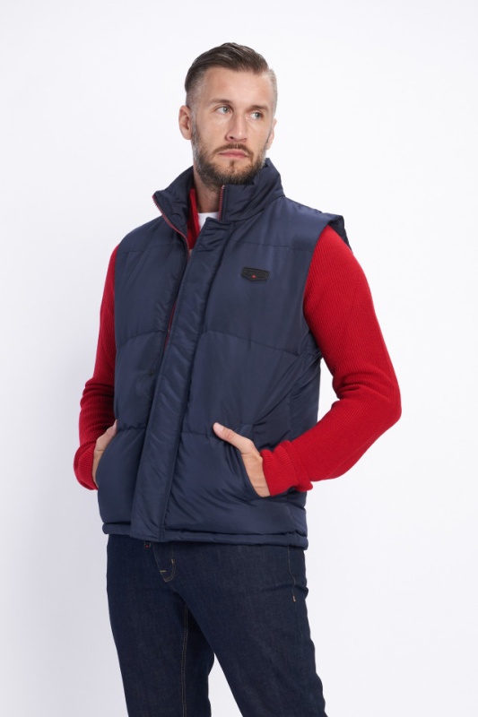 Lee Cooper - Vesta barbat cu fermoar si capse