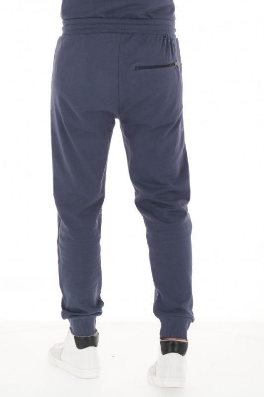 KVL - Pantaloni de trening barbat cu 3 buzunare si logo