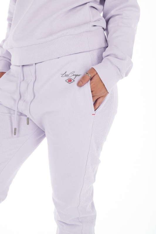 Lee Cooper - Pantaloni de trening dama cu detaliu logo