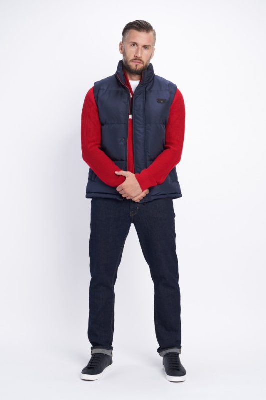 Lee Cooper - Vesta barbat cu fermoar si capse