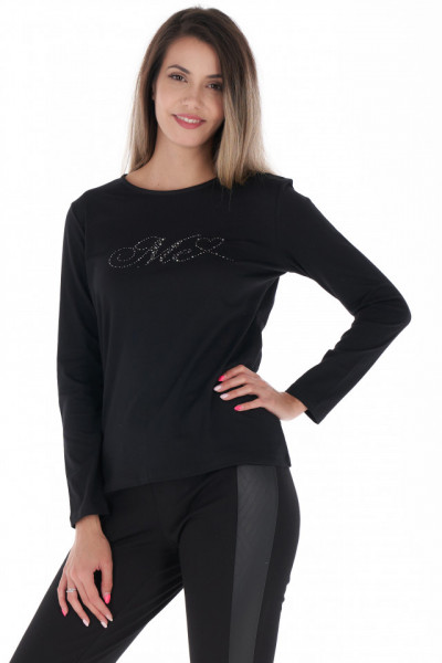 Montecristo - Bluza dama uni cu model aplicat
