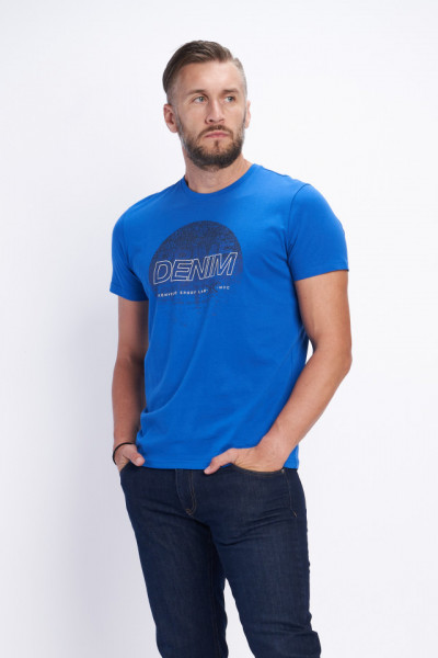 Kenvelo - Tricou barbat imprimat cu model si logo